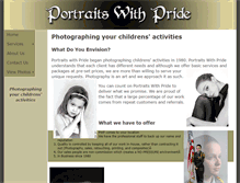 Tablet Screenshot of portraitswithpride.com